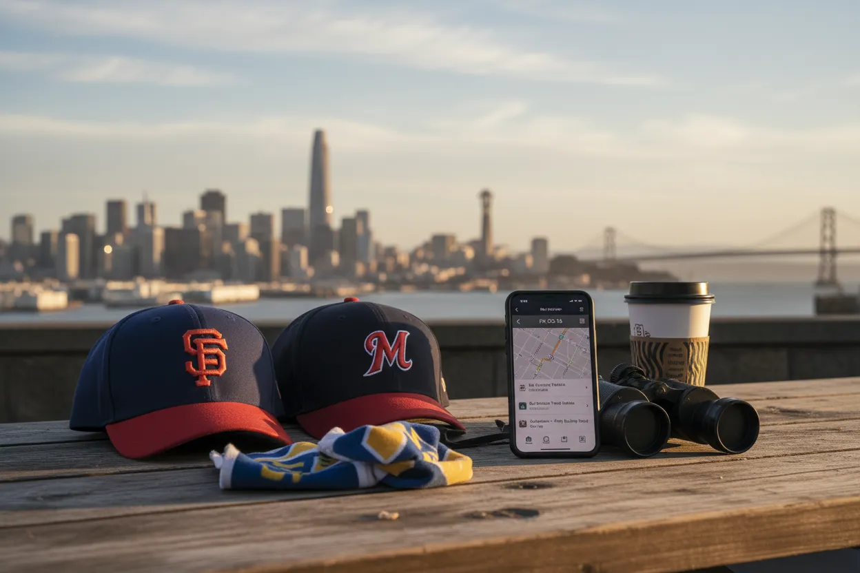 Realistic city scene for twins vs brewers: A San Francisco Sports and Social Plan