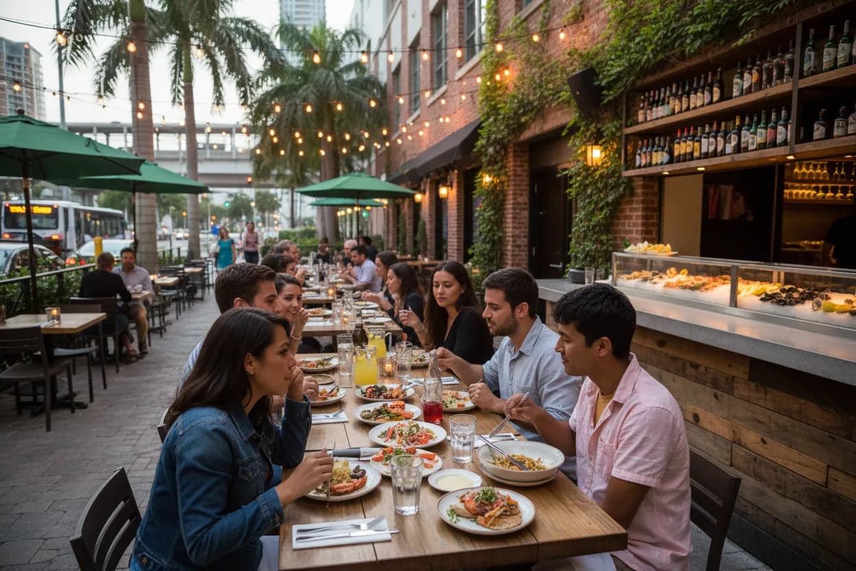 Local detail for Miami Dinner Near Me for Groups and Date Nights