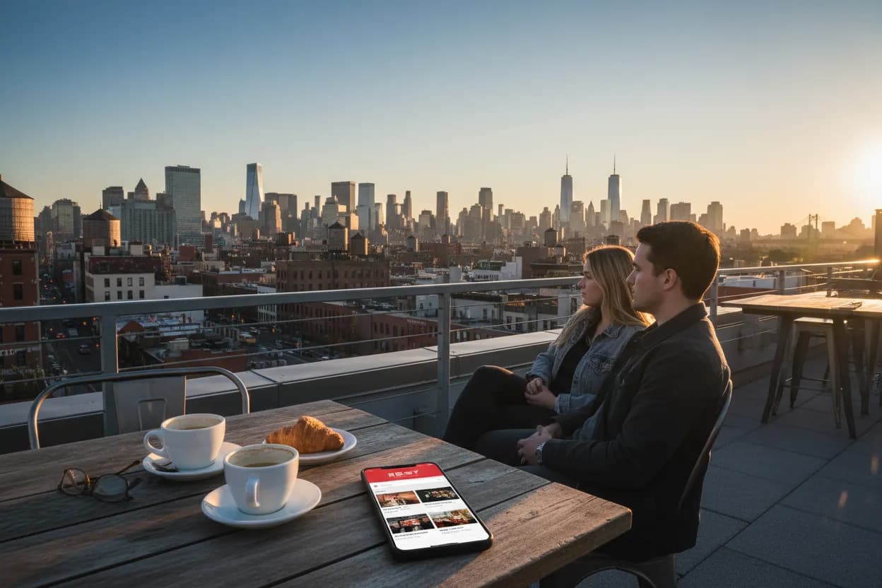 Realistic NYC scene for NYC Resy Guide for Booking Hard-to-Get Tables