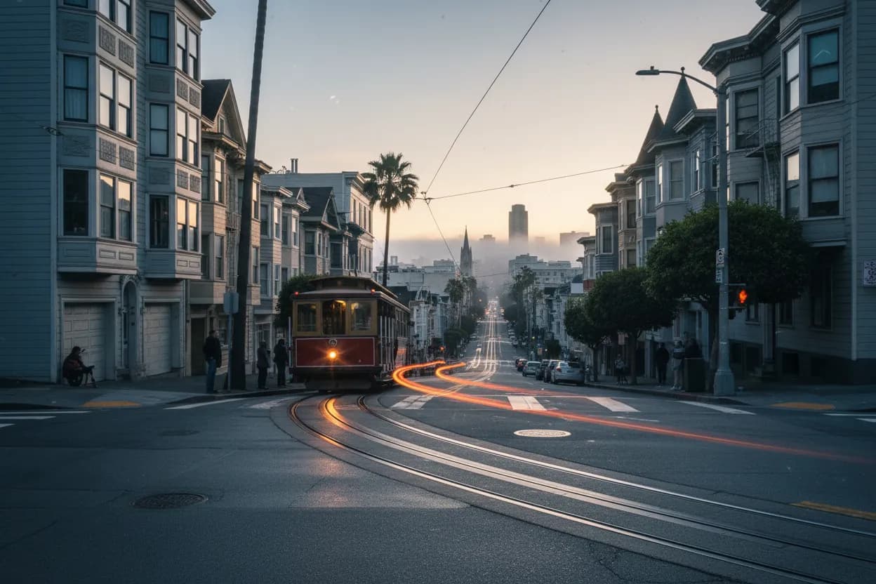 Realistic city scene for outside lands: A Useful San Francisco City Guide
