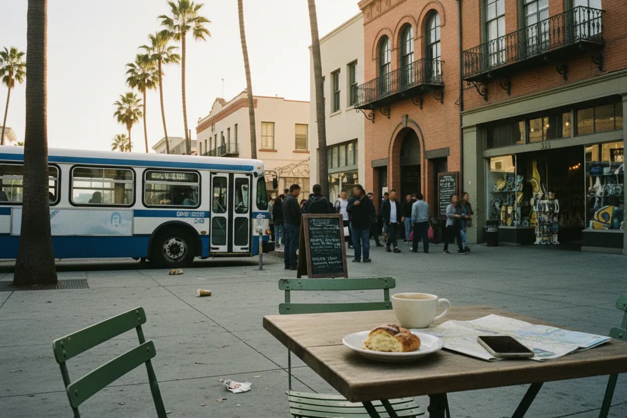 Local detail for jamie lee curtis: A Los Angeles Coffee and Dessert Route