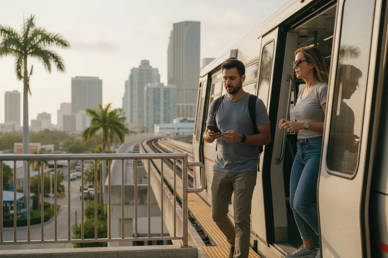 Practical city scene for glen powell: A Miami Sports and Social Plan