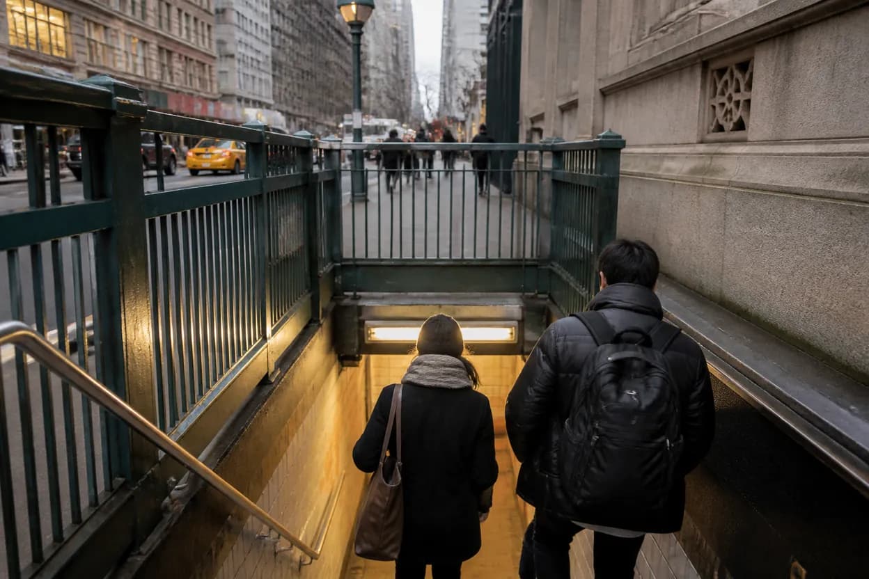 Practical city scene for shri thanedar: A NYC Dinner Route With Backups