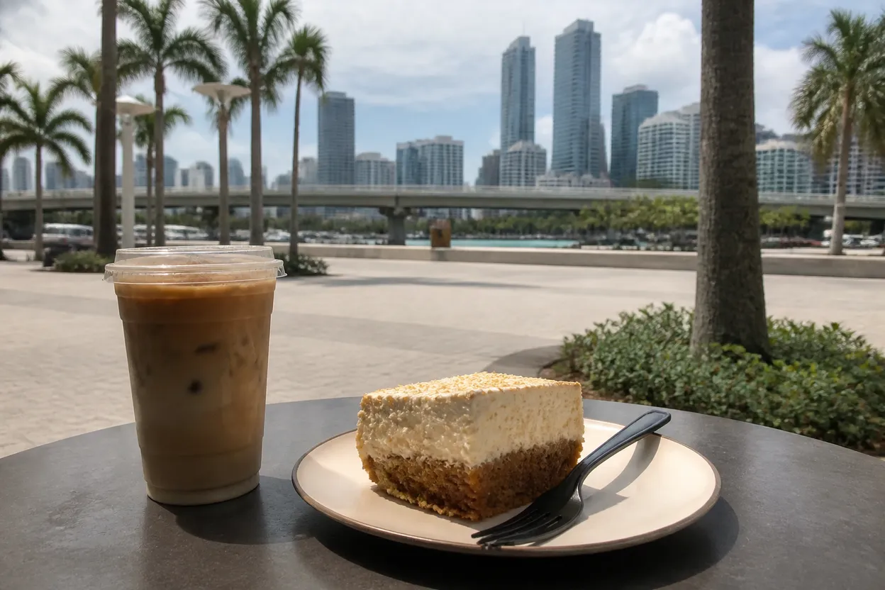 Realistic city scene for raising kanan: The Miami Dessert Stop Decision Guide