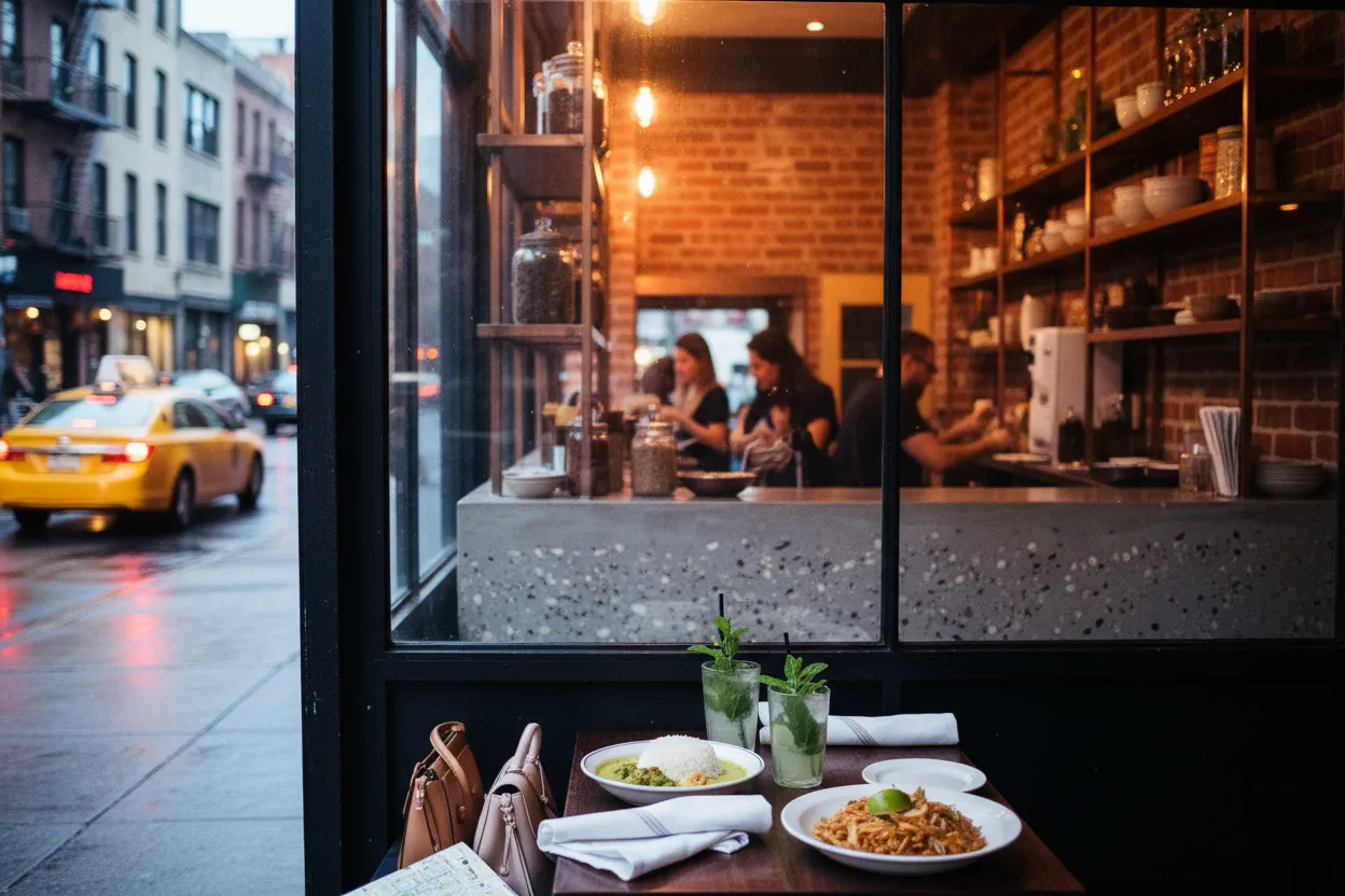 Local detail for Soothr NYC Guide for Thai Dinner Before Downtown Drinks
