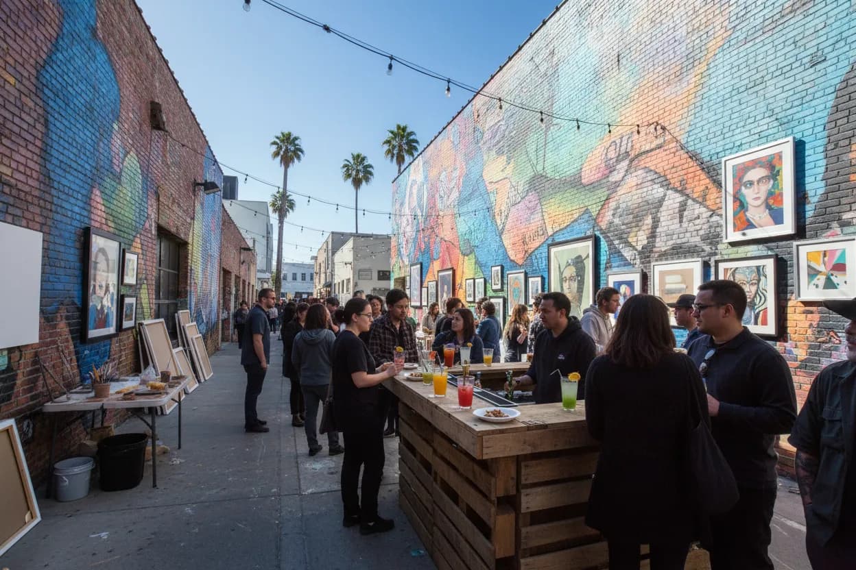 Editorial detail for Finding Inspiration from Dalton and Sako: Free LA Art Walks