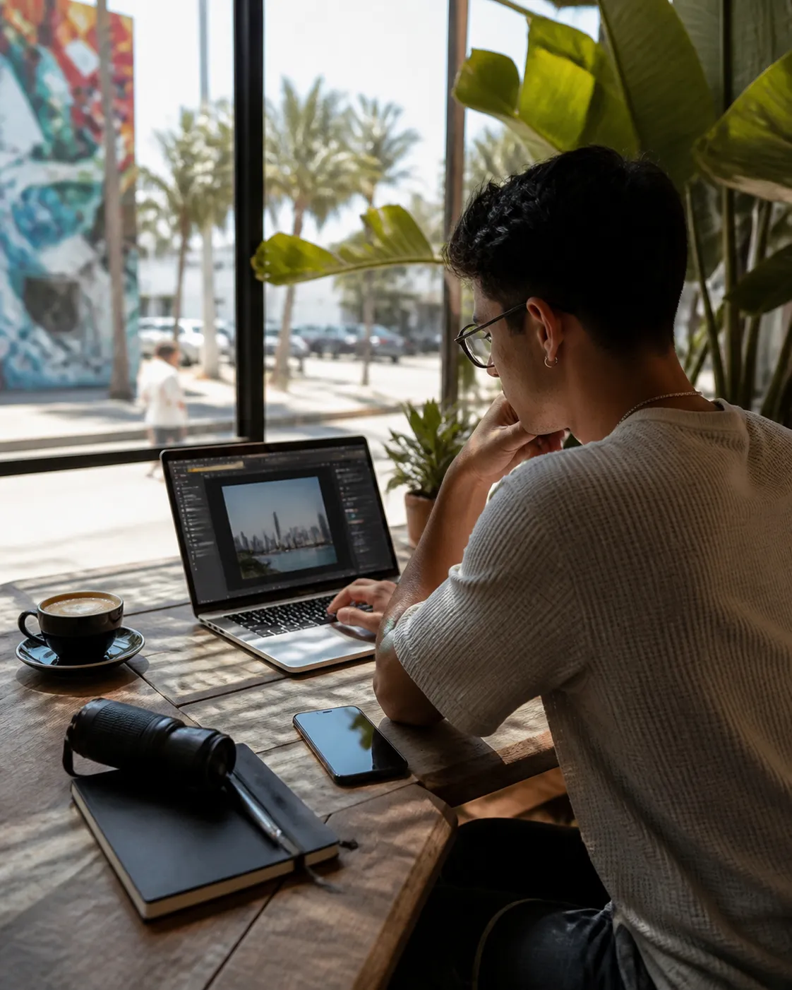 Cover for Cesar Gastelum Influencer Context: Miami Hidden Content Creator Coworking Cafe Discovery Map in Miami