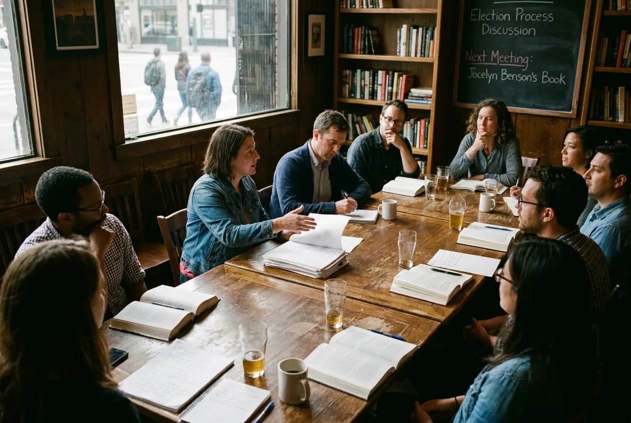 Local scene for jocelyn benson: SF Bars Hosting Political Book Clubs and Election in San Francisco