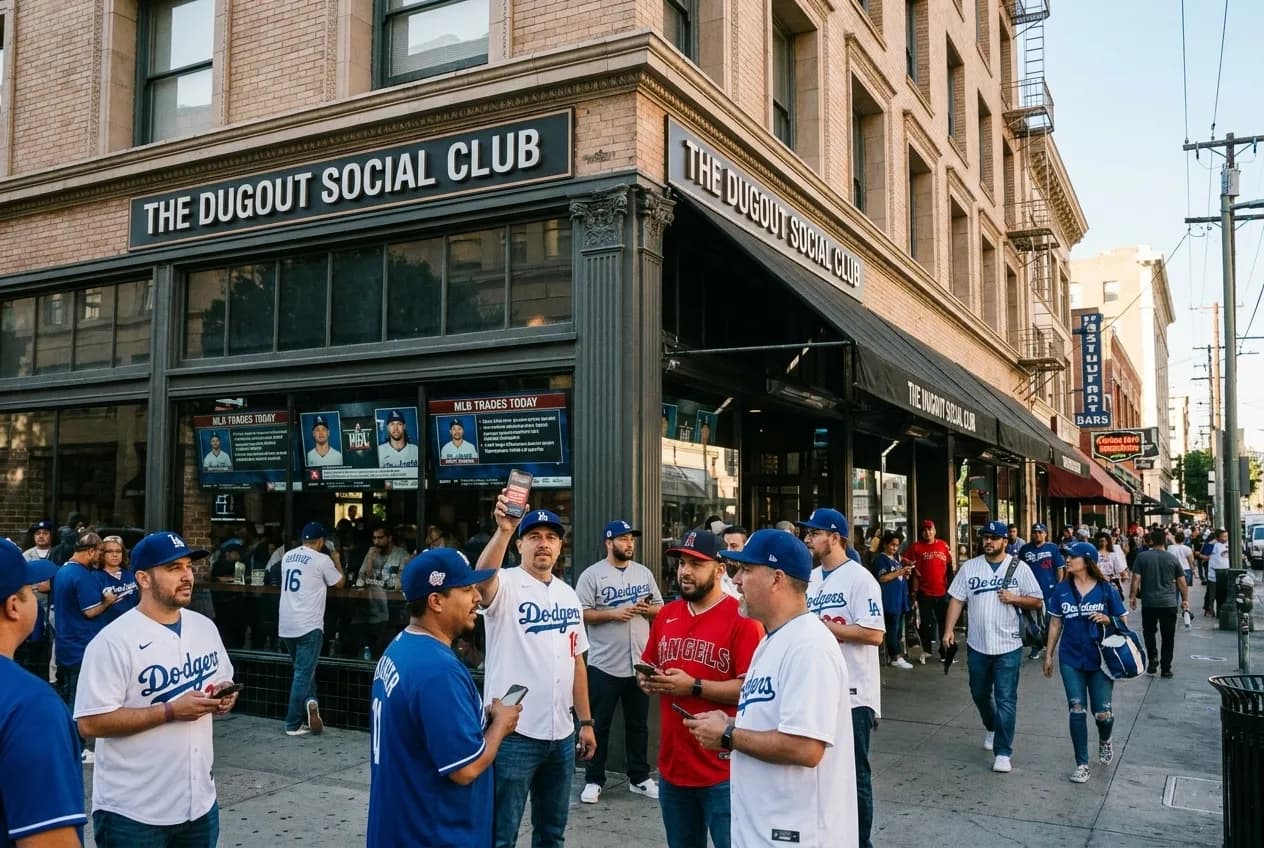 Editorial detail for MLB Trades Today Breaking News: LA Neighborhood Sports Bar Density for Updates in Los Angeles