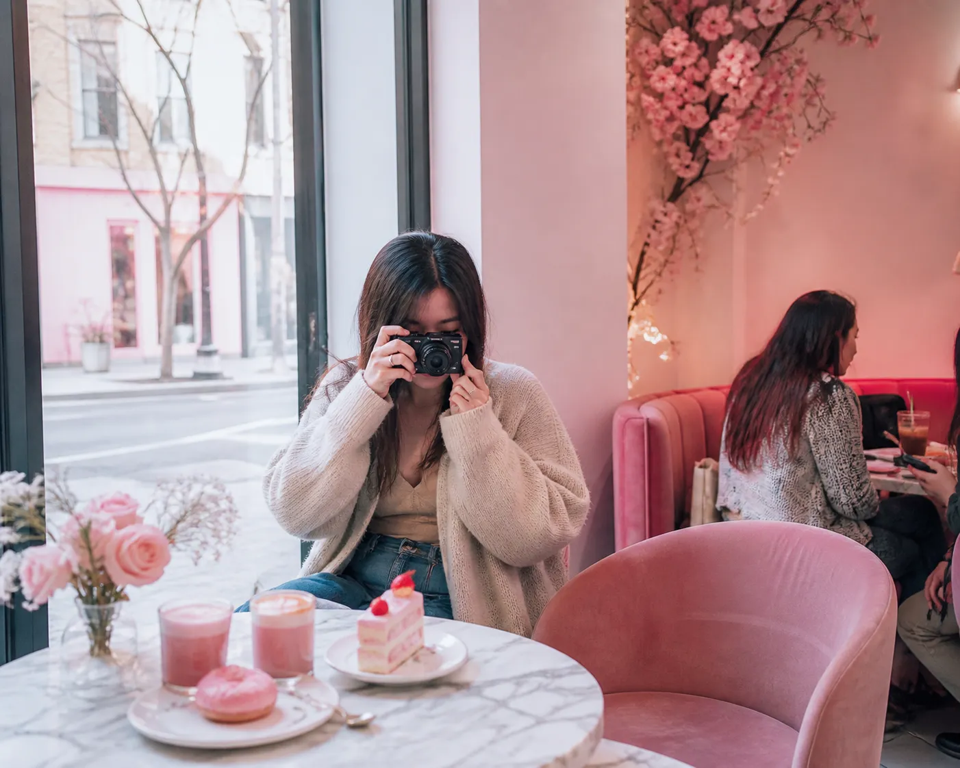 Editorial detail for pink: NYC Instagram-Friendly Dessert Spots with Millennial Design and Natural in NYC