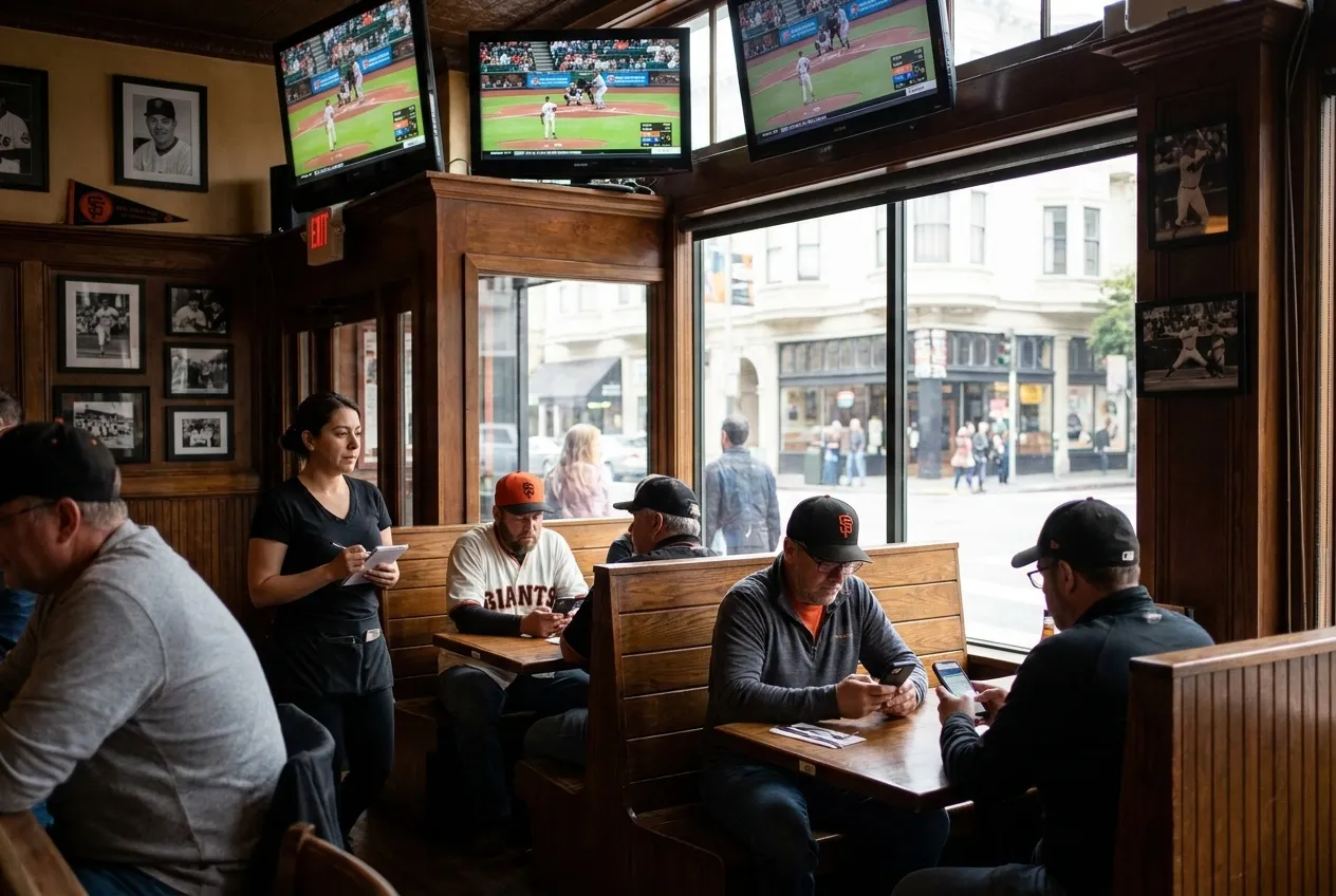 Cover for Luis Arraez Trade Deadline: SF Restaurants with MLB Network and Trade Coverage in San Francisco