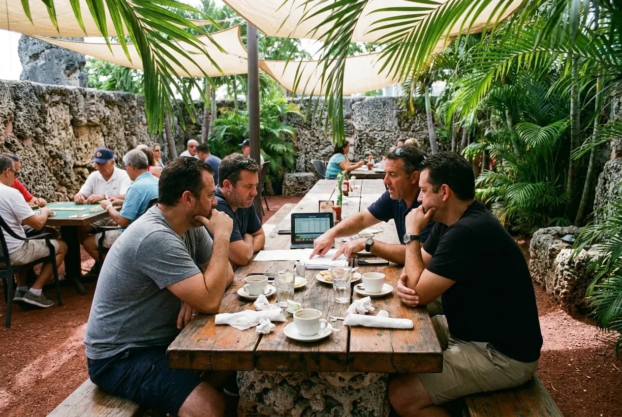 Local scene for Luis Arraez Contract Discussion: Miami Restaurants for Extended Baseball Debate Dinners in Miami