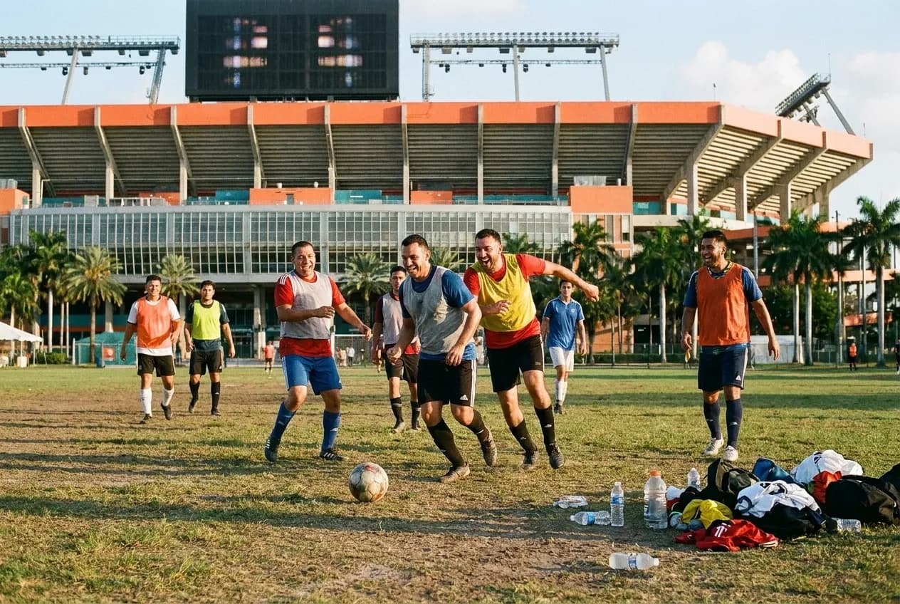 Editorial detail for usa u-20 vs guatemala u-20: Miami Pickup Games Inspired by in Miami