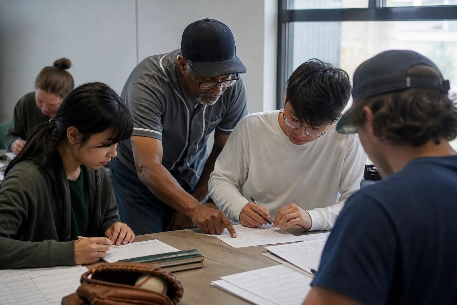 Local scene for Colt Emerson Prospect Report: LA Beginner Baseball Scorekeeping Clinic Schedule in Los Angeles