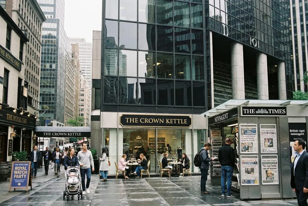 Local scene for Princess Eugenie Royal News: NYC British Expat Neighborhoods and Tea-Shop Walks in NYC