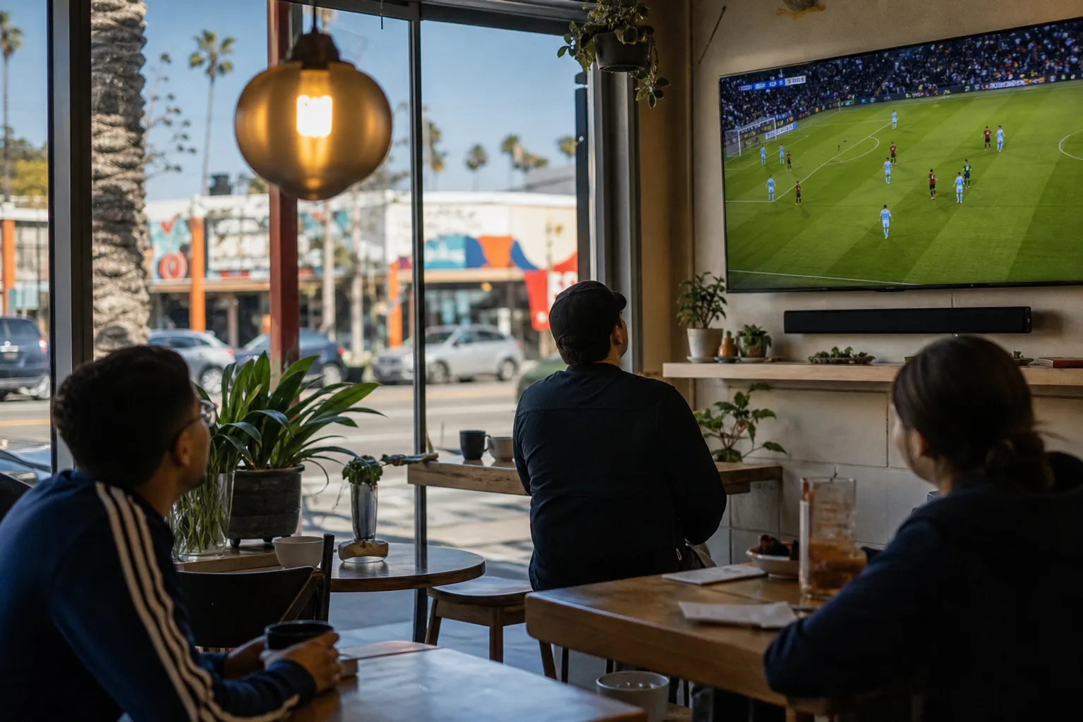 Local scene for K League All-Stars vs Man City Watch: LA Early Morning Soccer Social in Los Angeles