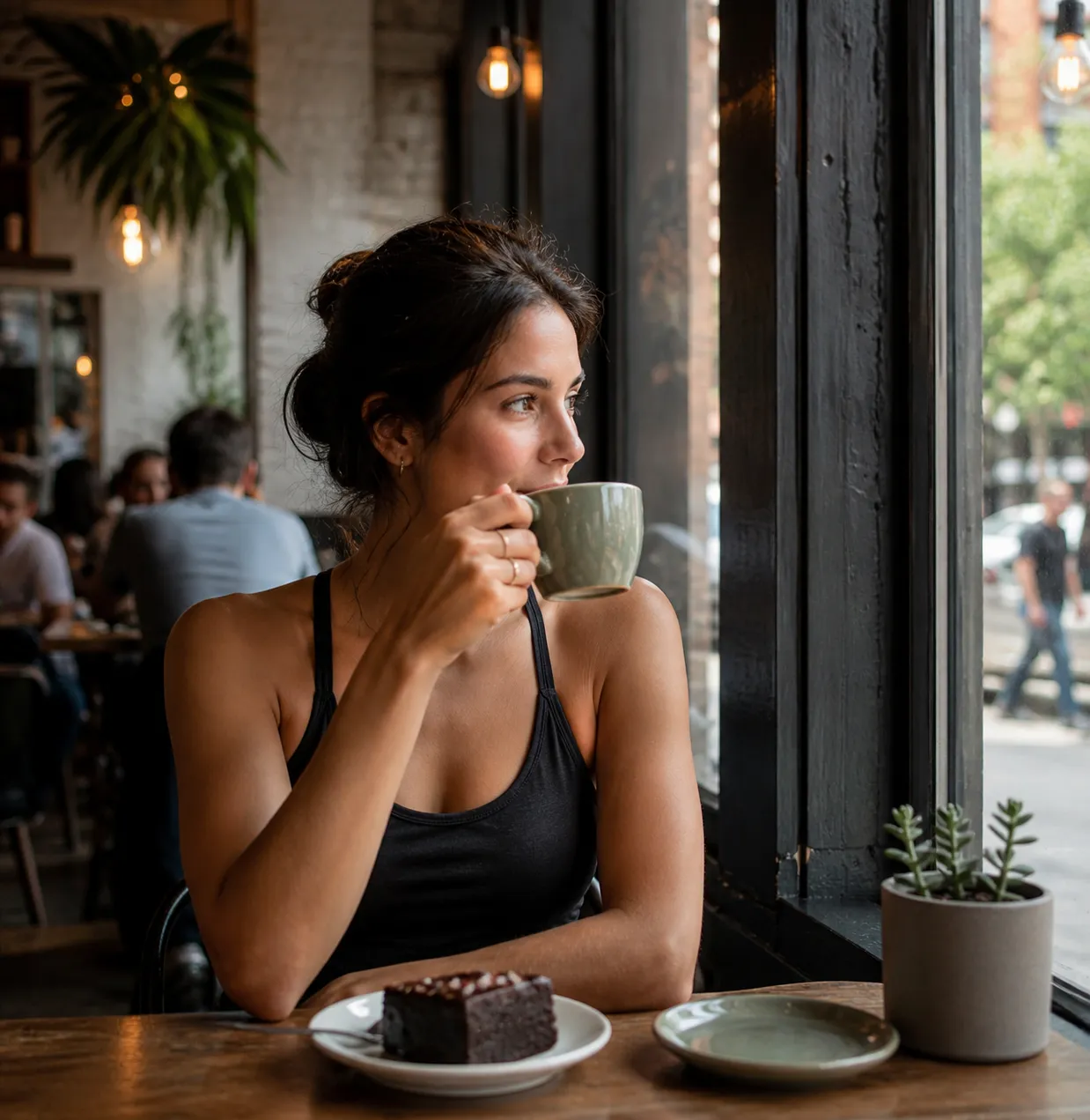 Cover for jennifer aniston: NYC Health-Focused Cafes with Protein-Rich Dessert and Coffee in NYC
