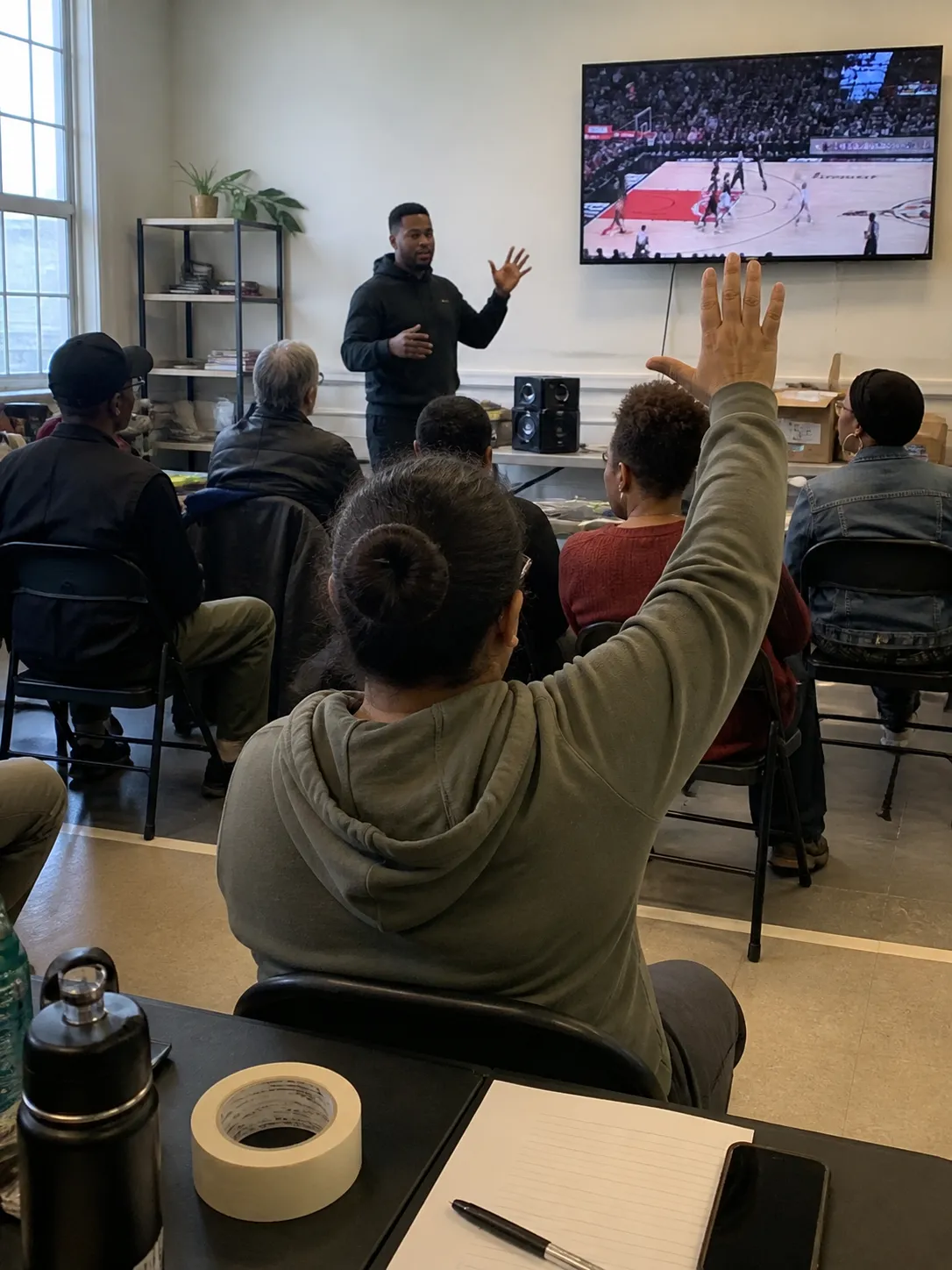 Cover for Storm vs Liberty WNBA Playoff: SF Community Center Volunteer Orientation for Viewing in San Francisco