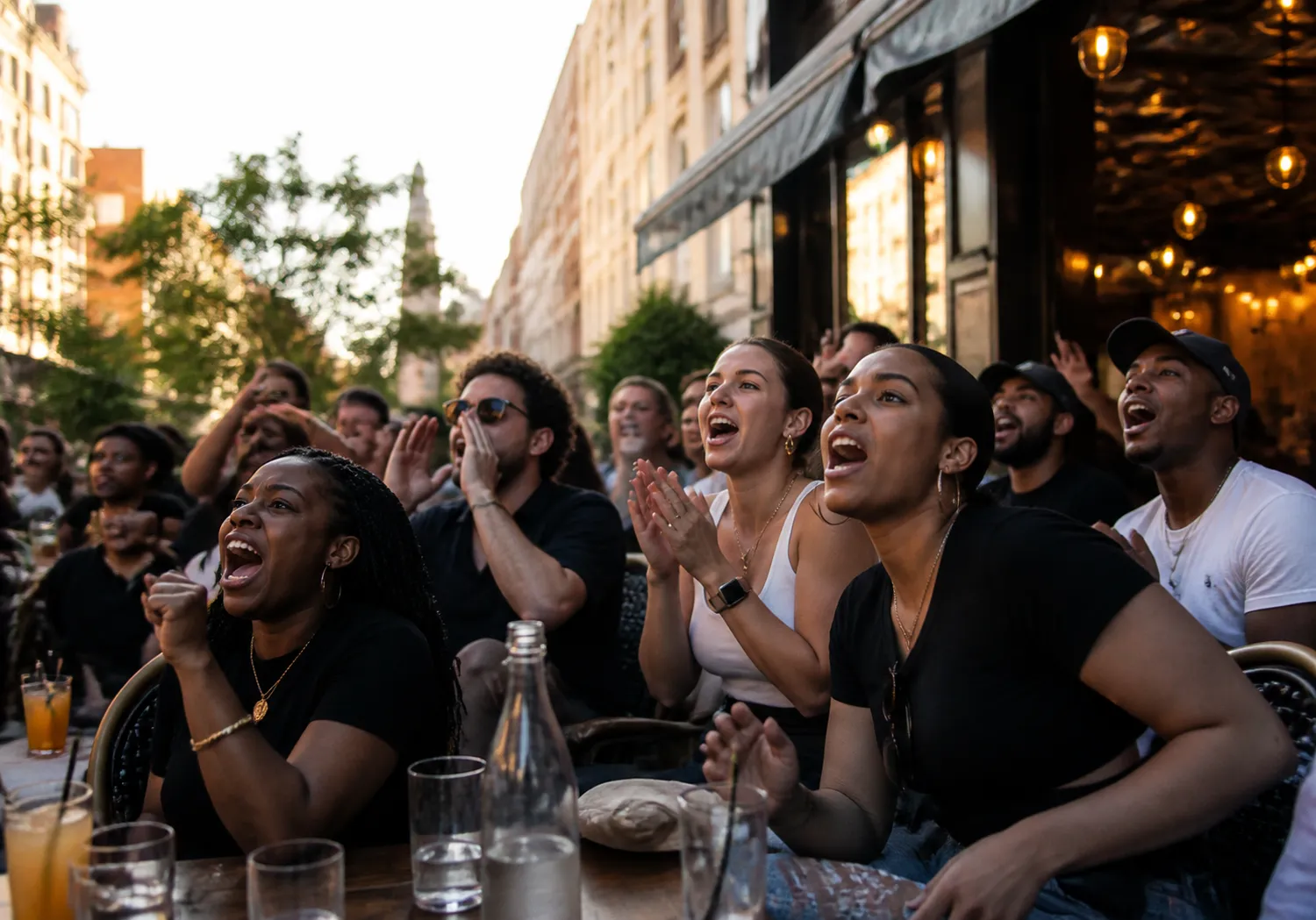 Local scene for aces vs fever Sports Social Plan for NYC WNBA Fans in NYC