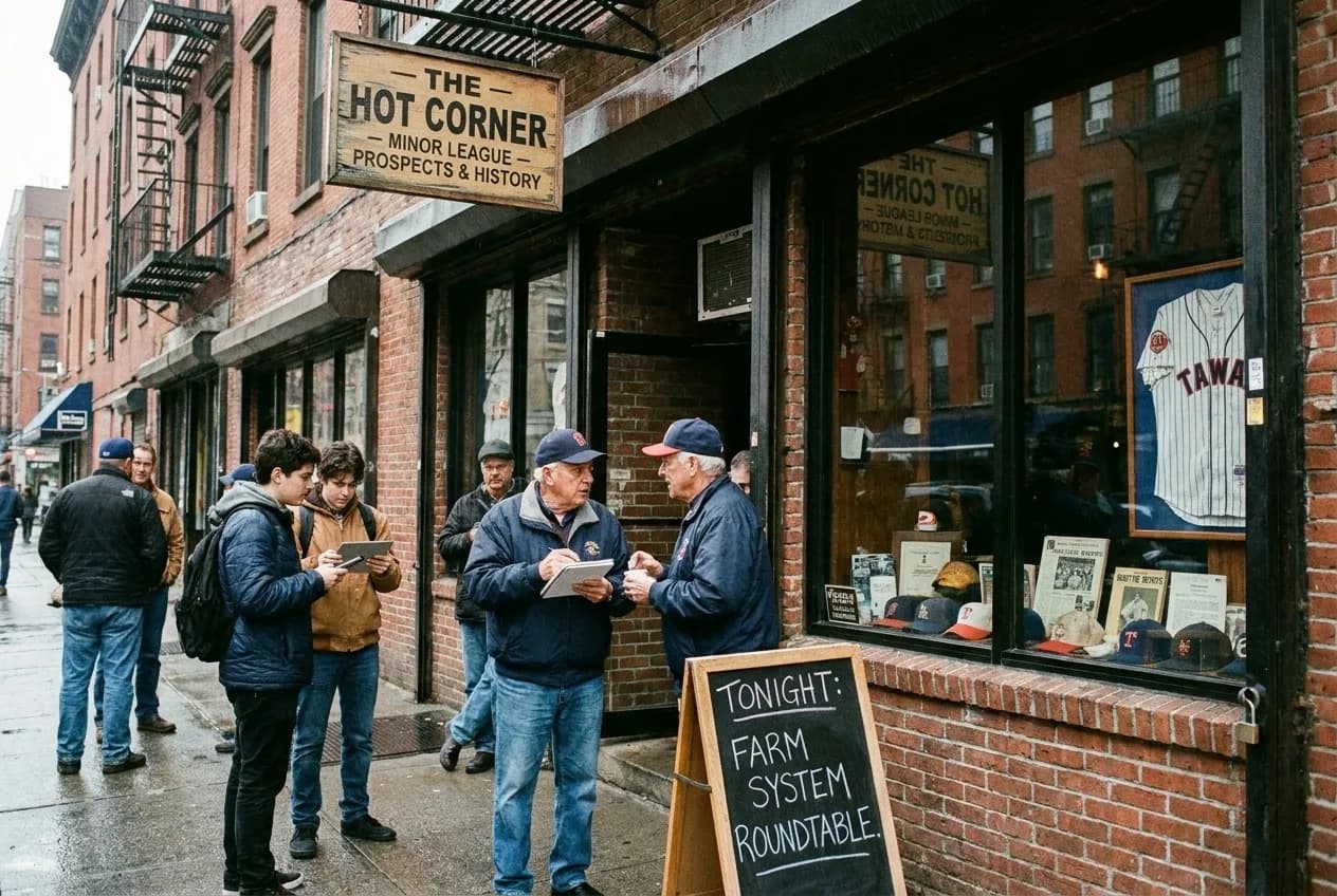 Local scene for Tim Tawa Minor League Spots: NYC Hidden Baseball History Venues in NYC