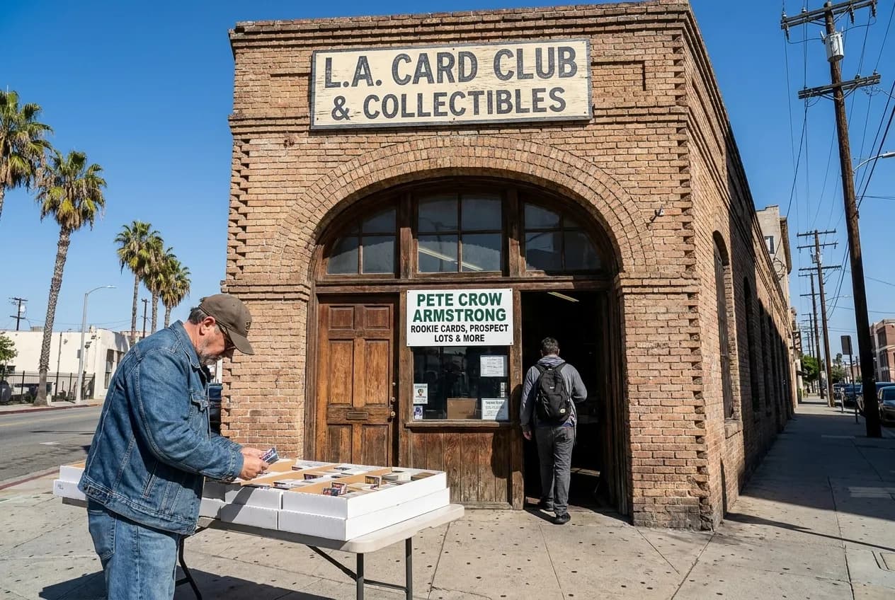 Editorial detail for Pete Crow Armstrong Memorabilia Hunt: LA Card Shops With Rookie Prospect Boxes in Los Angeles