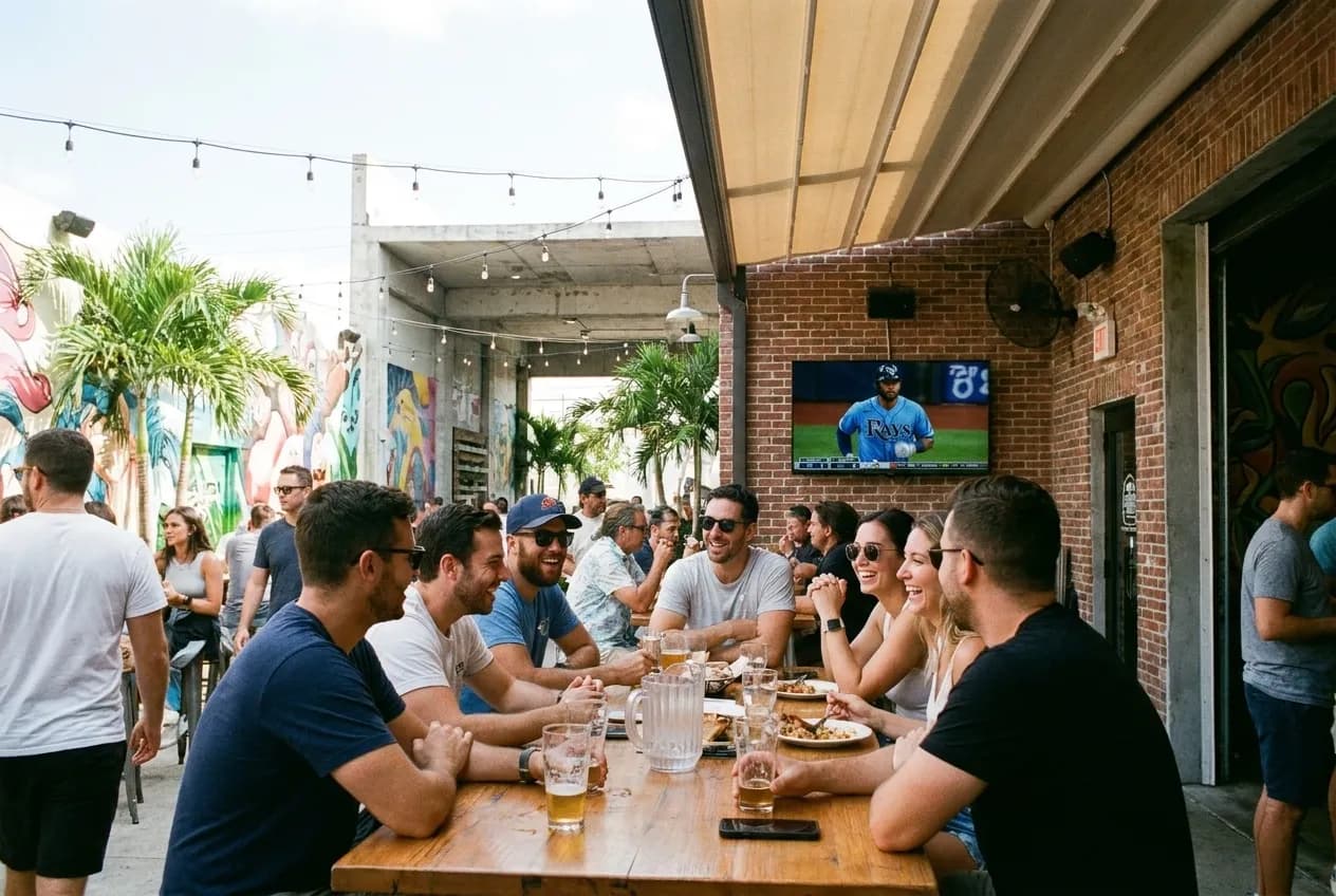 Editorial detail for Rays vs Rockies Game: Miami Group Watch Party Venue Selection in Miami