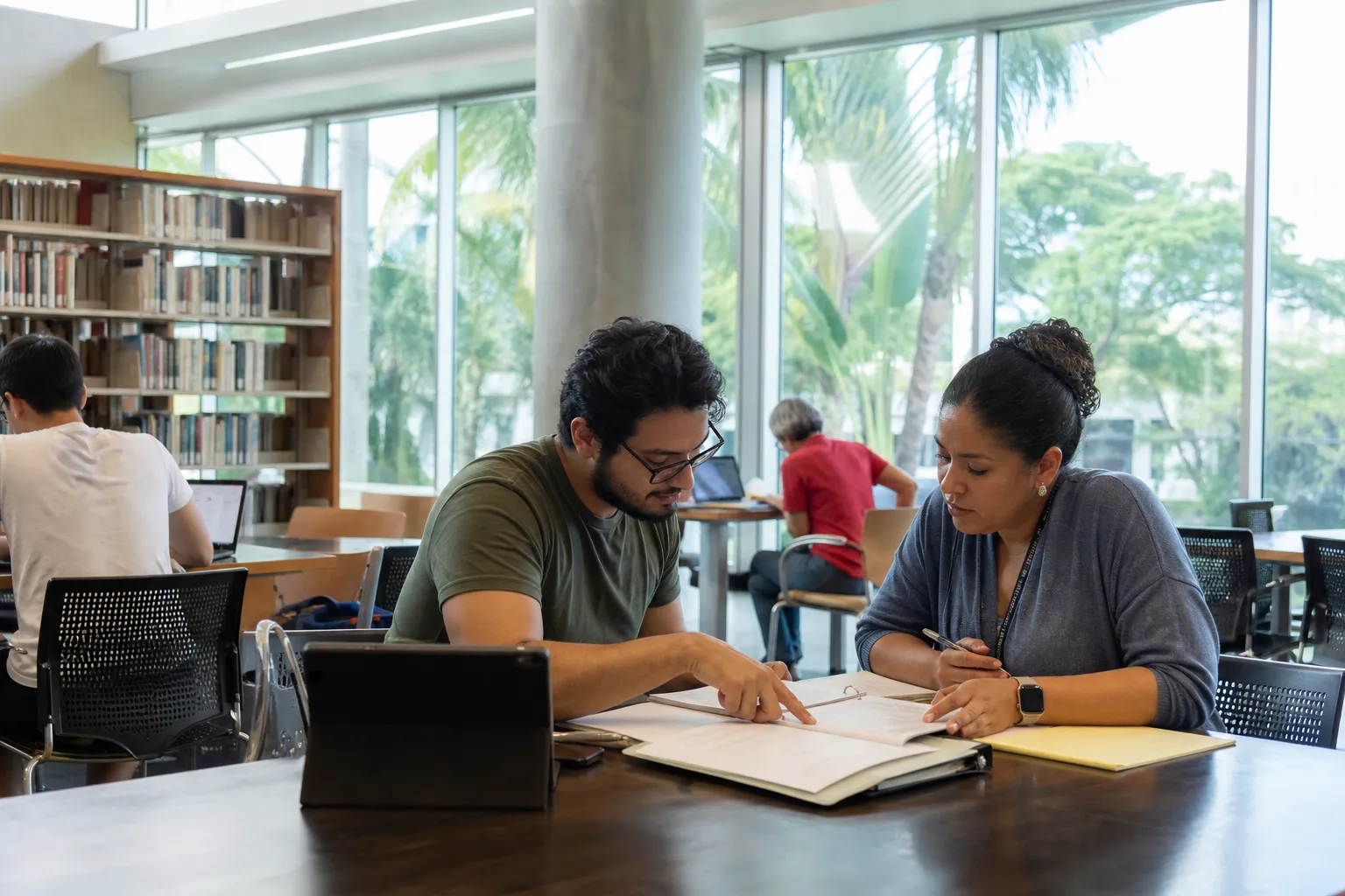 Local scene for abdul el-sayed Free Civic Research Route at Miami Libraries in Miami
