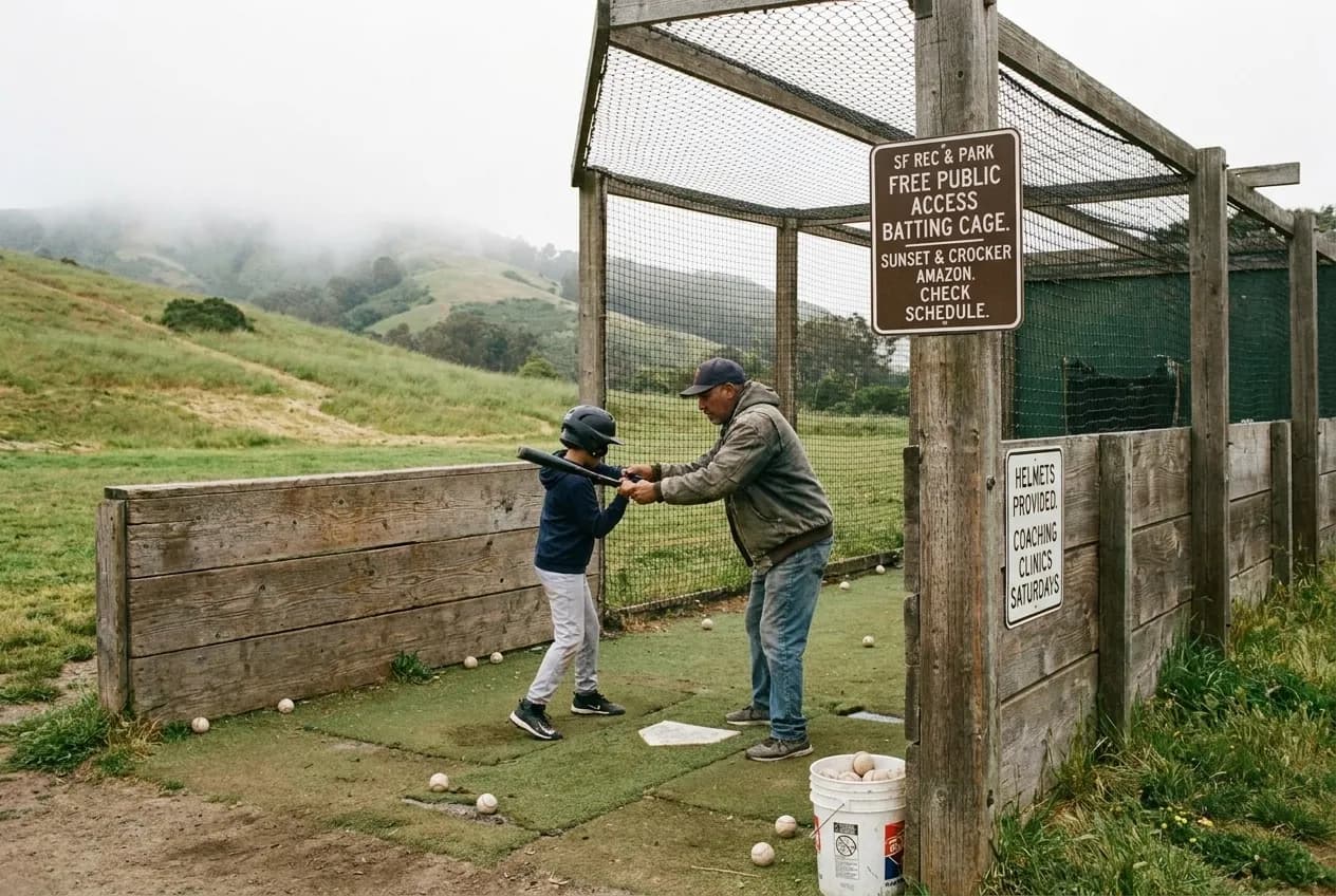 Cover for Arraez Batting Technique Study: Free SF Batting Cage Public Access Hours in San Francisco