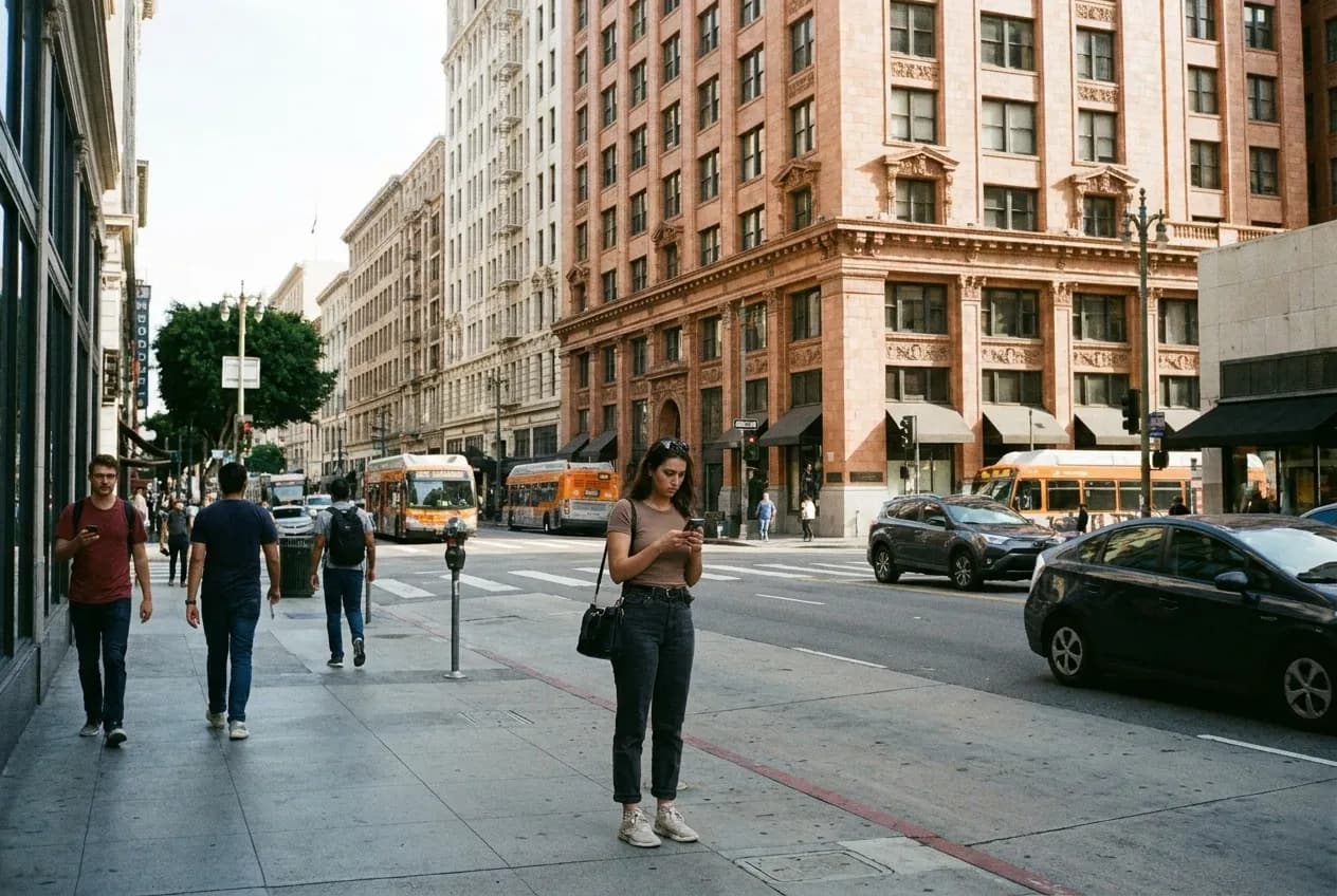 Local scene for Telegram App Community Channels: LA Hidden Local Interest Groups Discovery Method in Los Angeles