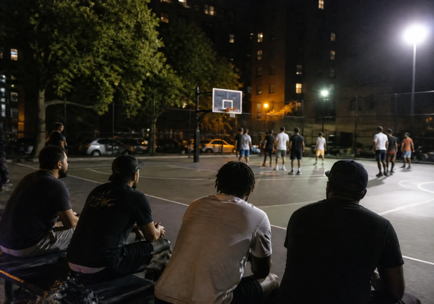 Local scene for Sparks vs Sky WNBA Game: NYC Public-Court Halftime Pickup Game Coordination Thread in NYC