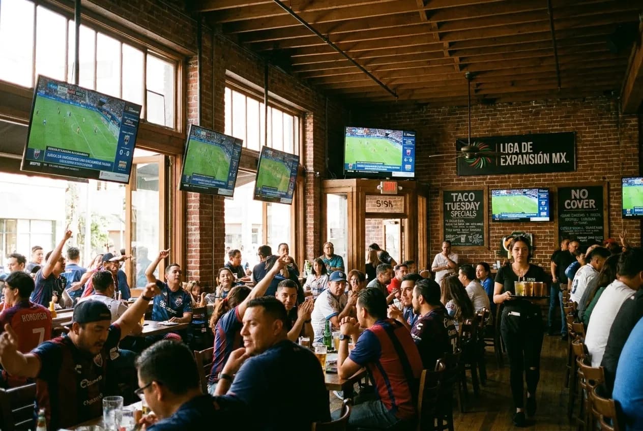 Local scene for Vancouver vs Atlante Watch Party: LA Soccer Bars With Liga MX Screens in Los Angeles