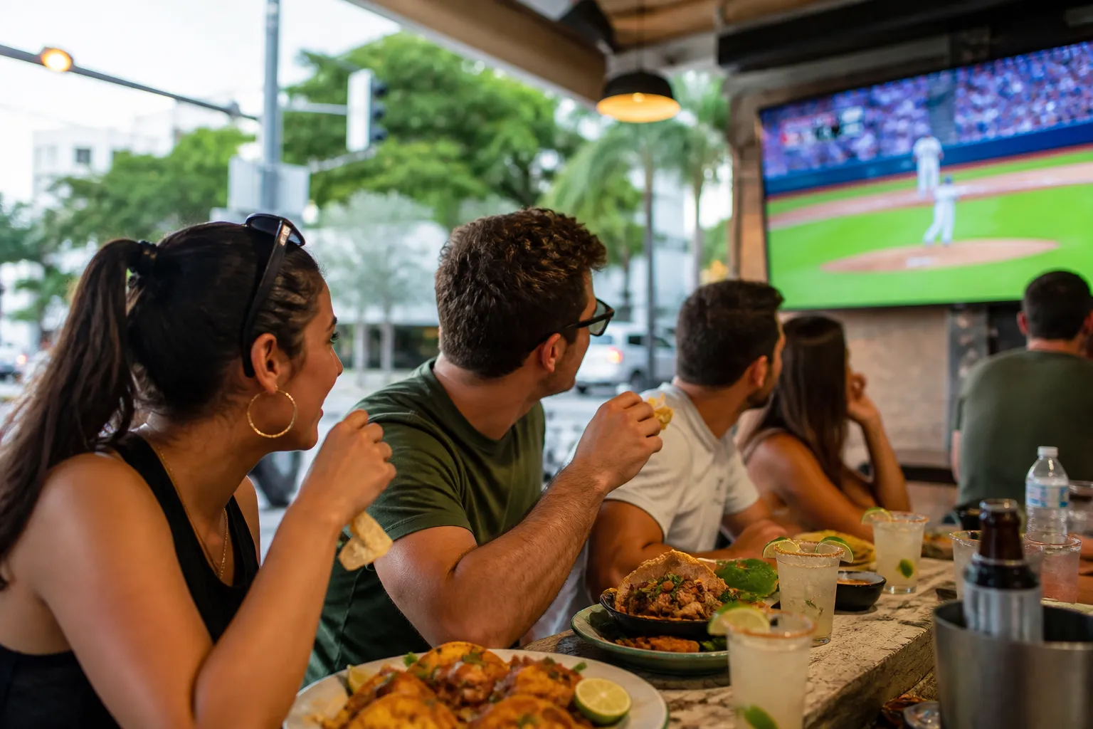 Editorial detail for padres vs diamondbacks Miami Taco Dinner and Screen Plan in Miami