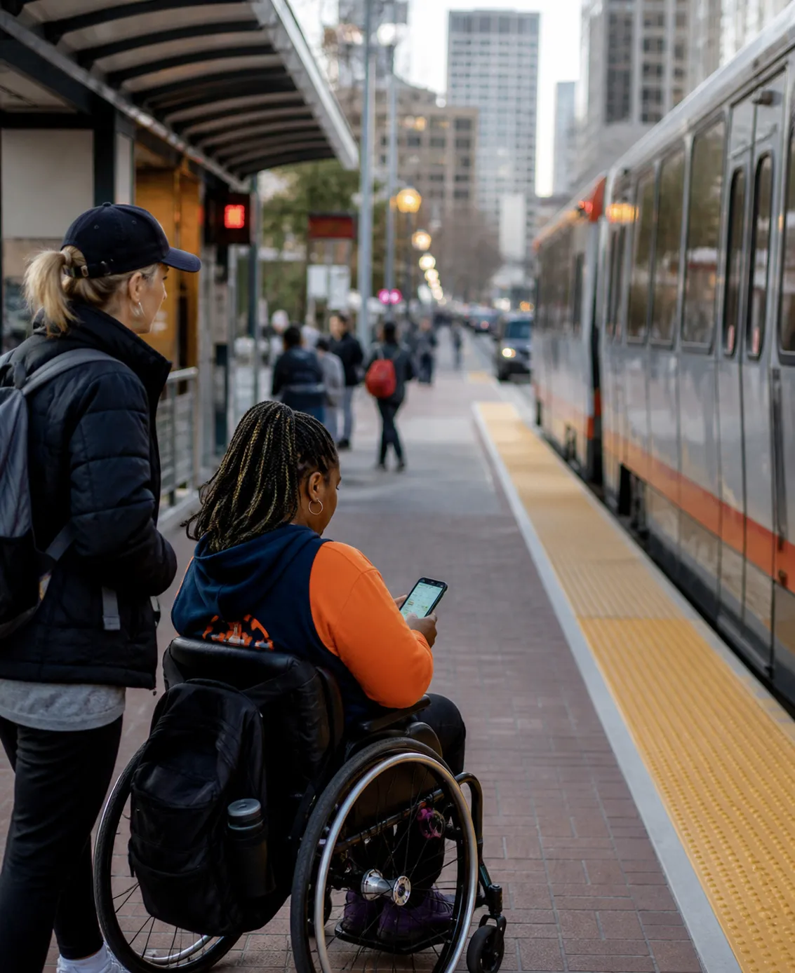 Cover for Wings vs Mystics WNBA Score: SF Accessible Transit Transfer Drill Route in San Francisco