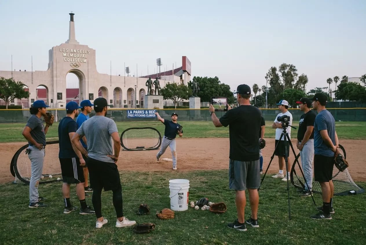Local scene for Erik Miller Pitching Mechanics: Free LA Pitching Clinics with Video Analysis in Los Angeles