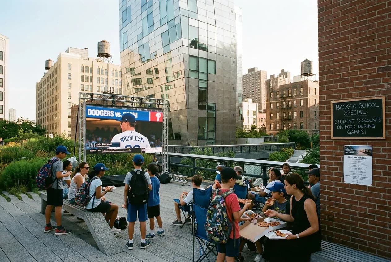 Local scene for NYC Back-to-School Baseball: Where to Watch Justin Wrobleski Games Live in NYC