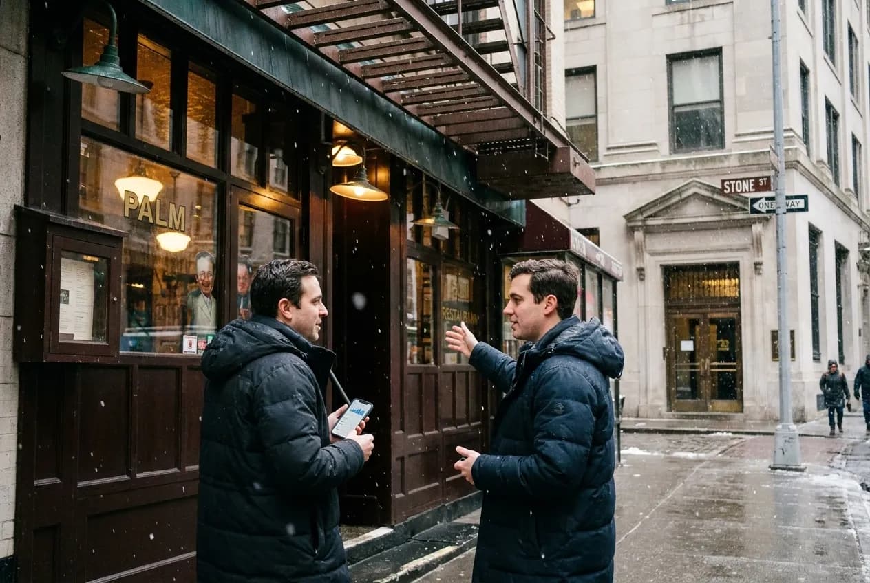 Local scene for Polymarket Prediction Markets: NYC Financial District Walks Explaining Decentralized Betting Platforms in NYC