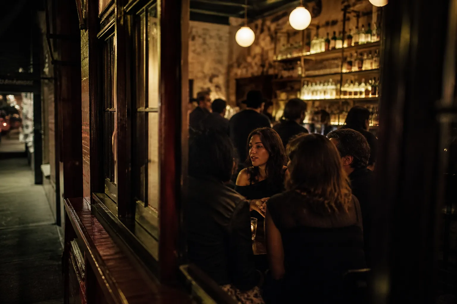 Local scene for james haven Low Key Bar Route Through North Beach in San Francisco