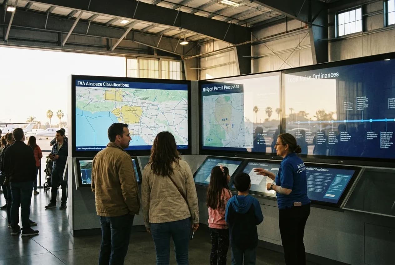 Editorial detail for donald trump helipad changes: Free LA Aviation Museum Exhibits on in Los Angeles