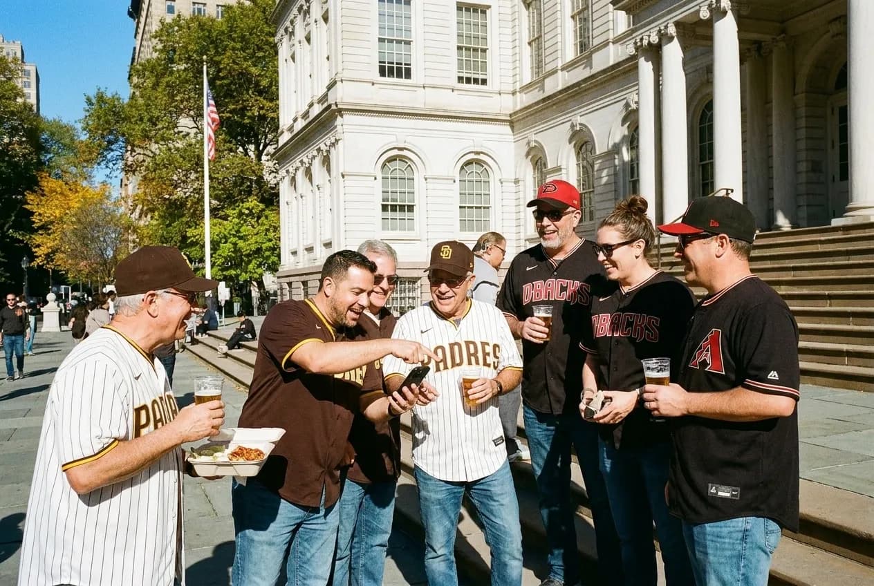 Editorial detail for Padres - Dbacks Game Social: NYC Baseball Fan Group Meetups in NYC