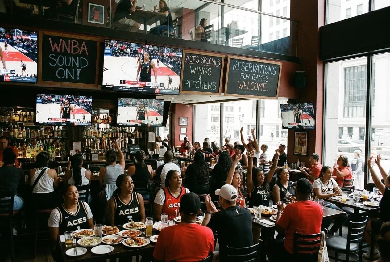 Editorial detail for Jackie Young Aces Games: NYC Watch Party Venues with Sound in NYC