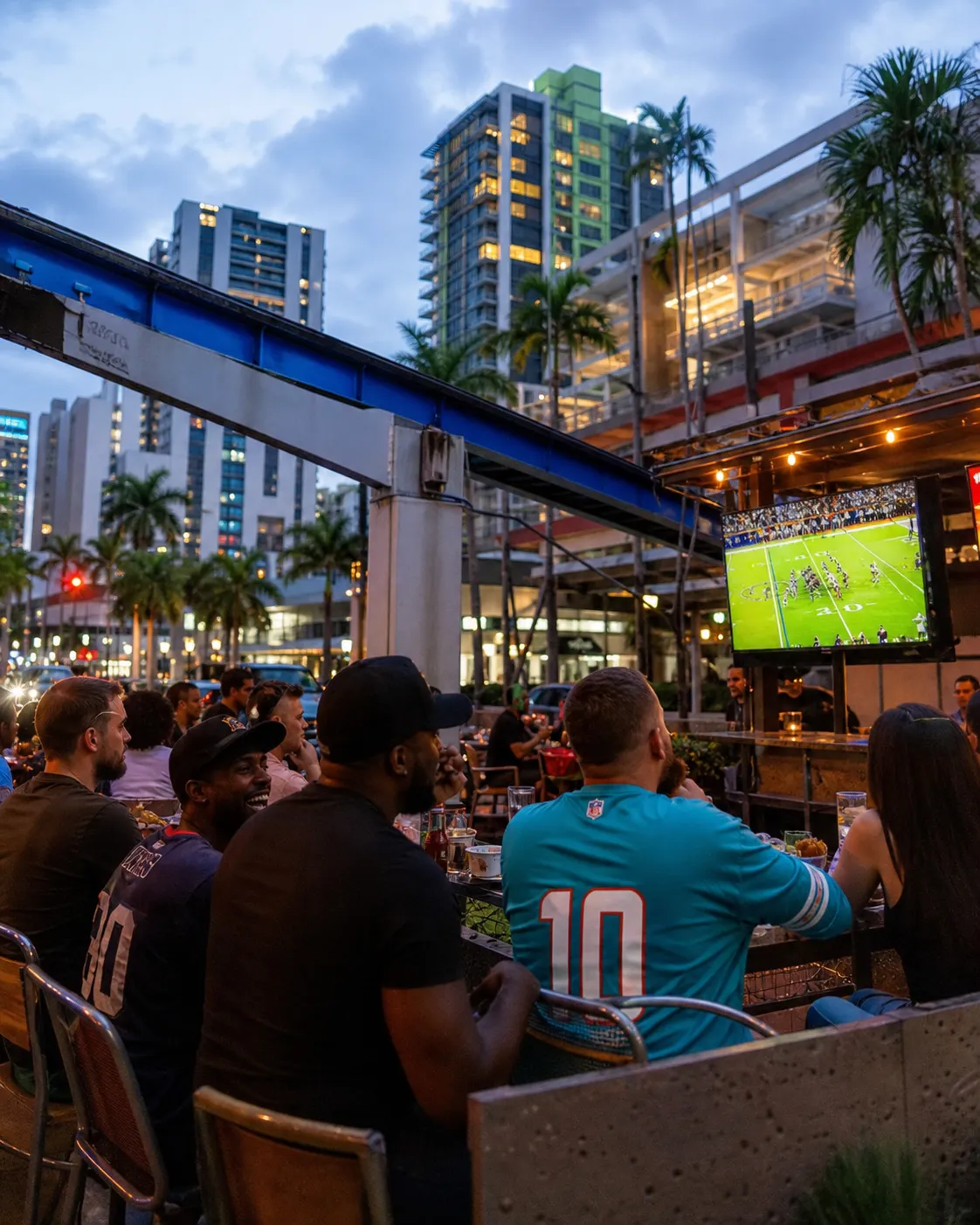 Cover for nfl Watch Parties Near Miami Transit and Late Food in Miami