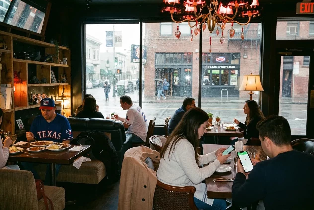 Editorial detail for Rangers Baseball or Hockey: SF Restaurants Near Sports Bars for Pre-Game Dinner in San Francisco