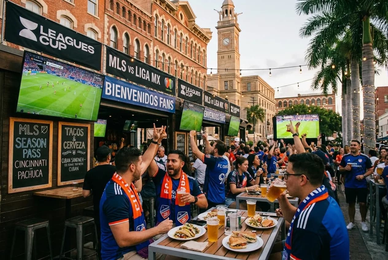 Cover for cincinnati - pachuca: Miami Bars for MLS and Liga MX Crossover in Miami