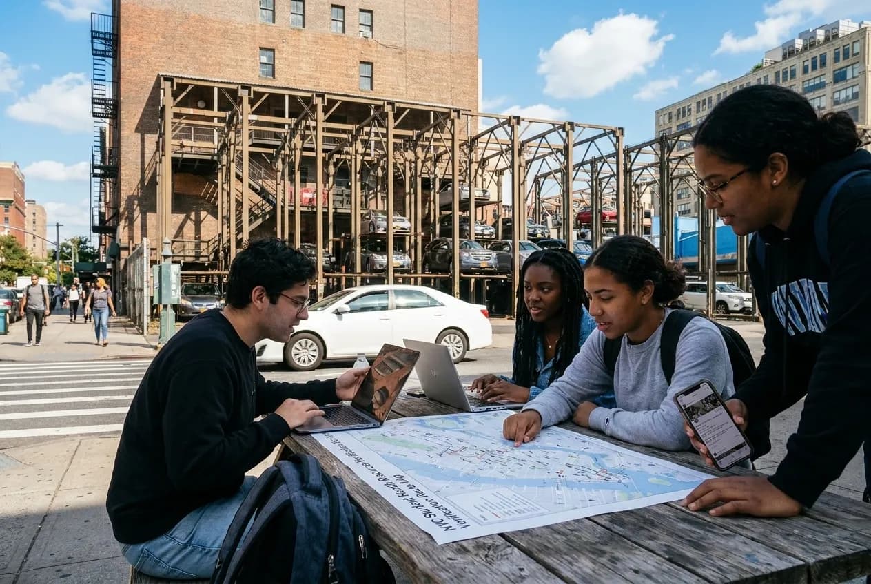 Cover for Deadly Fungus Outbreak Context: NYC Student Health Resource Verification Route Map in NYC