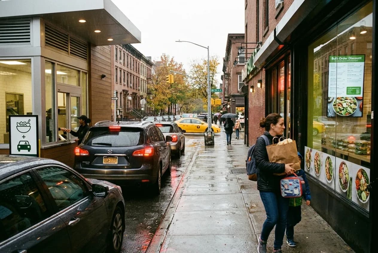 Local scene for salad and go: NYC Fast-Casual Salad Chains for School Lunch in NYC