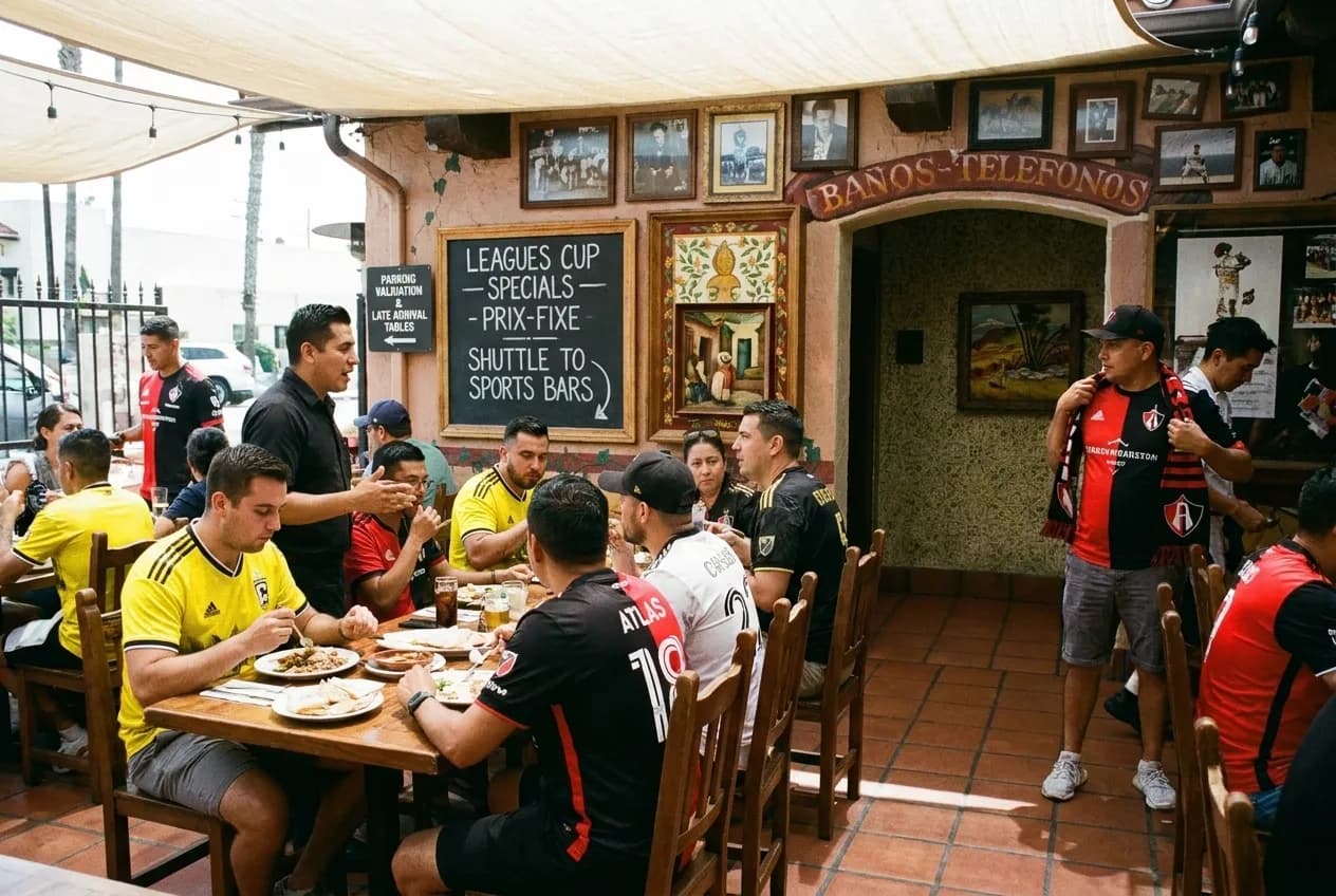 Editorial detail for columbus crew - atlas: LA Restaurants With Pre-Game Leagues Cup Specials in Los Angeles