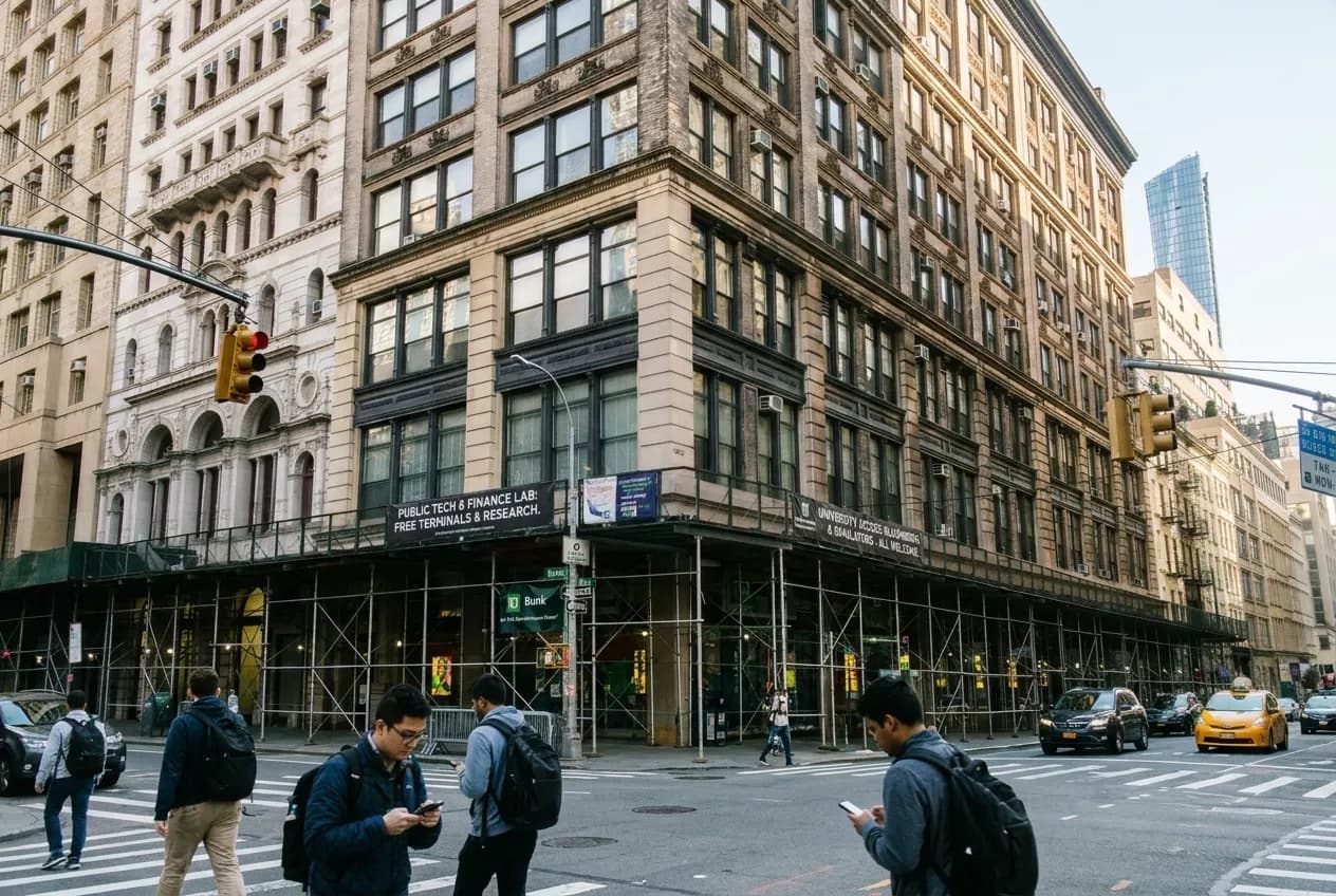 Cover for AMD Stock Research: Free NYC Tech-Library Trading Simulators and Market Data Terminals in NYC