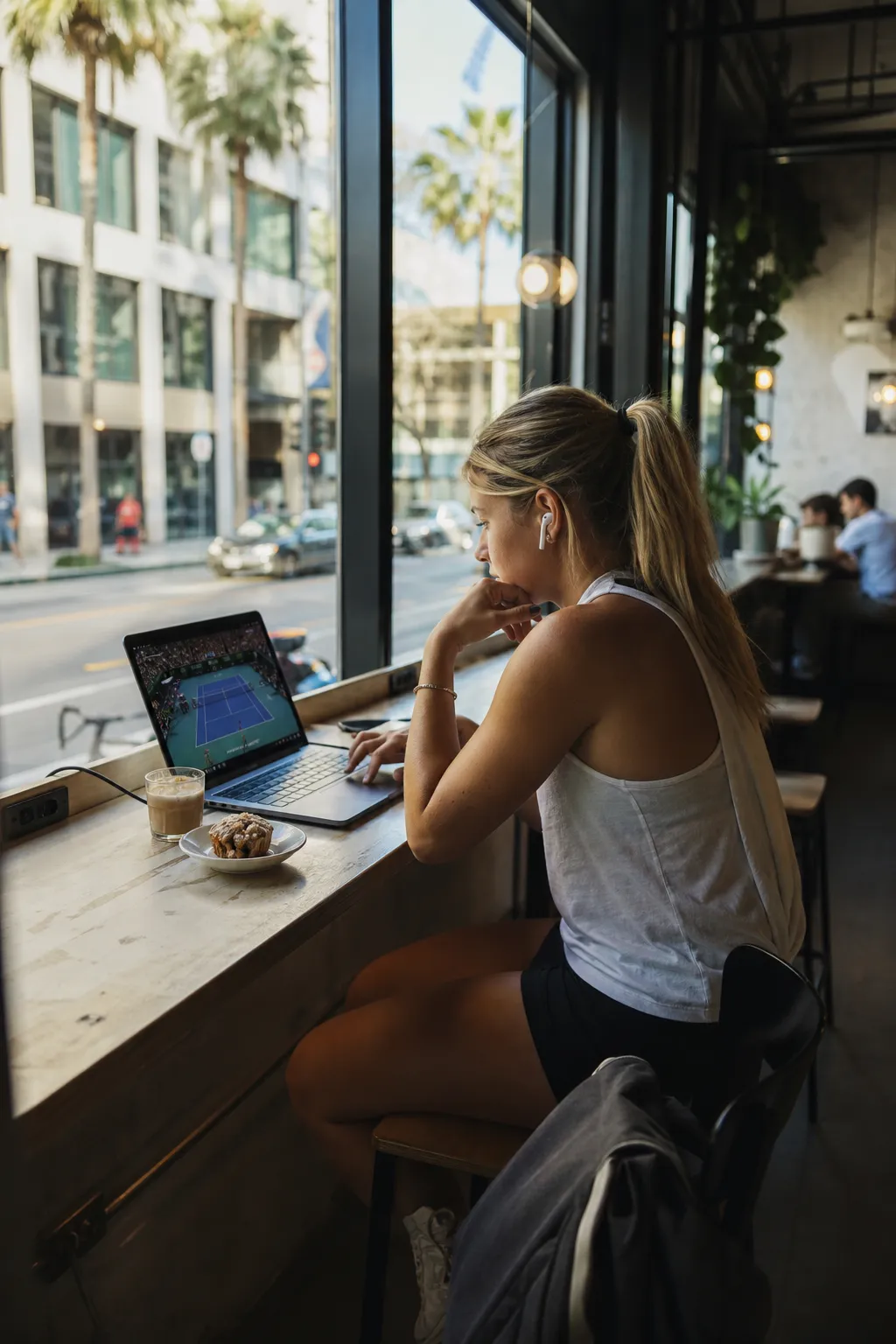 Cover for Caty McNally WTA Stream Spots: LA Quiet-Hour Tennis Cafe Accessibility Route in Los Angeles