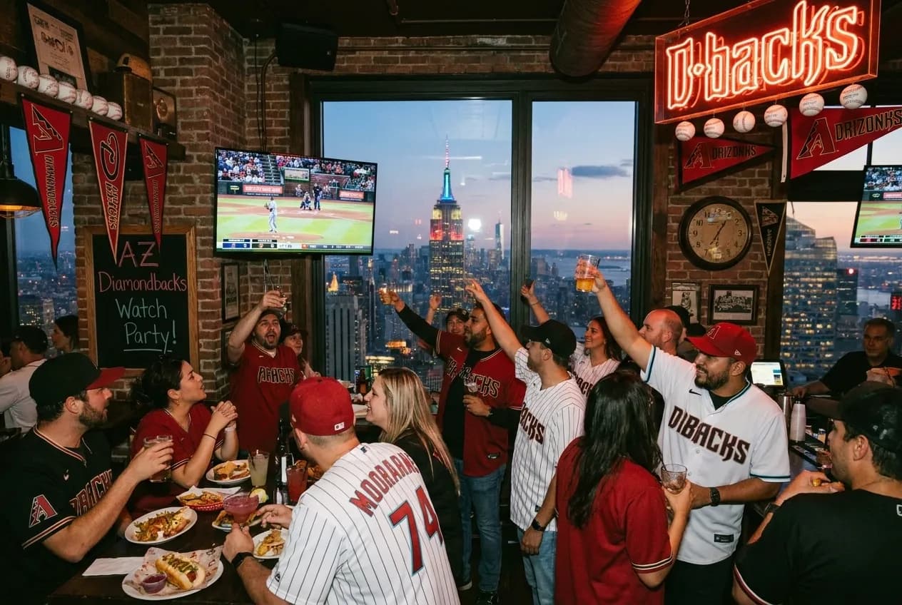 Cover for Arizona Diamondbacks NYC Fan Hideouts: Hidden Gem Sports Bars in NYC