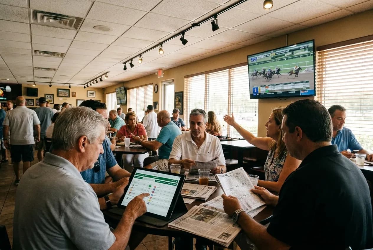 Local scene for robby albarado: Miami Bars Near Gulfstream Park for Jockey Discussion in Miami